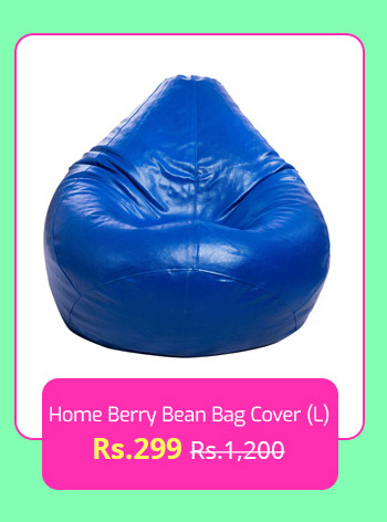 Home Berry Bean Bag Cover (L)