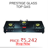 Prestige Glass Top Gas Table - GT 03 L AI