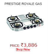 Prestige Royale Gas Table Duplex Serie DGS 04