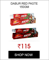 Dabur Red Paste Family Pack 150gm (set of Two)