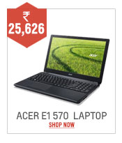 Acer E1 570 (i3-3217U /2GB /500GB /DOS) Laptop (Black)