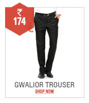 Black Color Trouser Fabric By Gwalior Suiting