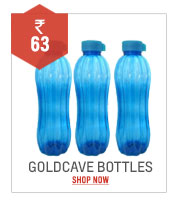 GOLDCAVE Water Bottle -1.2 Litres each -Set of 3 Bottles