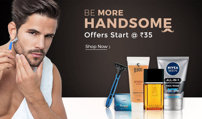 Shopclues: Men’s Grooming Essentials Start @ Rs. 35/-