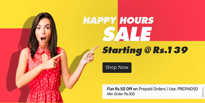 Happy Hours Sale