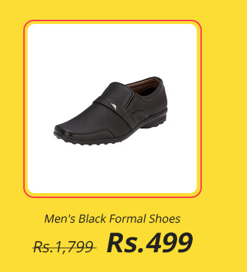 Men's Black Formal Shoes