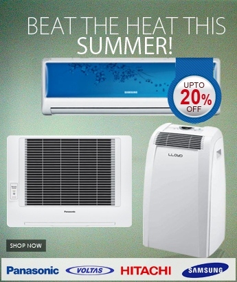 Air  Conditioners upto 20% off