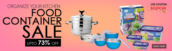 Food Containers Sale upto 73% off