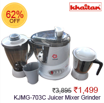 Khaitan Orange Juicer Mixer Grinder (KJMG-703C)