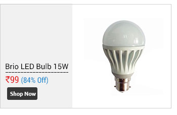 Brio led bulb 15W  