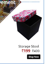 Attractive Foldable Storage StoolL  