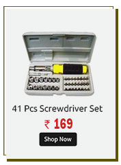 41 Pcs Tool Kit Screwdriver Set - 41PCTK  