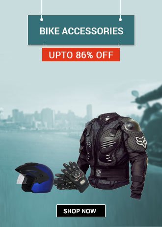 Bike Accessories Special – Upto 86% Off