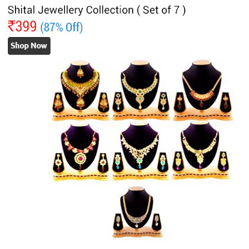 Designer Jewellery Collection by Shital ( Set of 7 )  
