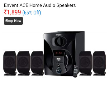 Envent ACE 5.1 Multimedia Wired Home Audio Speaker  