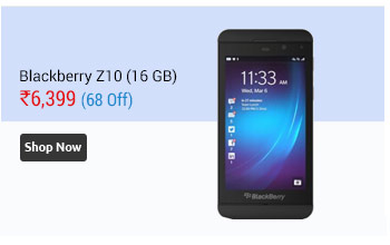 Blackberry Z10 16 GB Black 4G - (6 Months Seller Warranty)                      