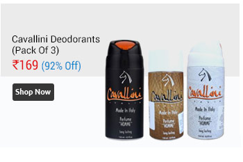 Pack of 3 Cavallini Deodorants                      