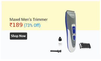 Maxel Rechargeable Ak-8008 Trimmer For Men Women(Grey)                      