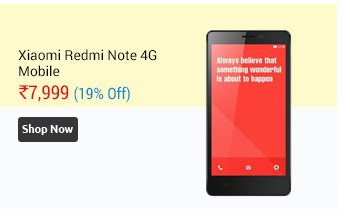 Xiaomi Redmi Note 4G - White - (6 Months Brand Warranty)                      