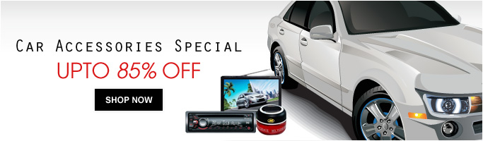 Car Accessories Special – Upto 85% Off