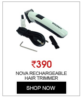 Nova Professional Rechargeable Hair Trimmer