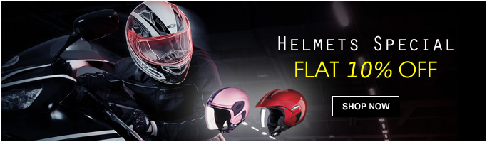 Helmets Special – Flat 10% Off