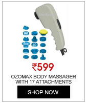 Ozomax Body Massager with 17 attachments