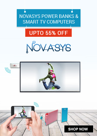 Novasys Power Banks & Smart TV Computers – Upto 55% Off