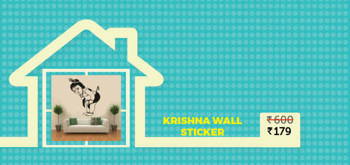 Krishna Wall Sticker