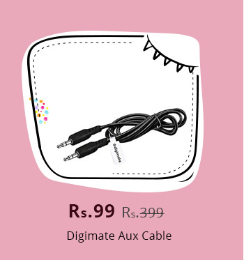  Digimate Long Aux Cable - Black 