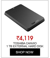 Toshiba Canvio 1 TB External Hard Disk