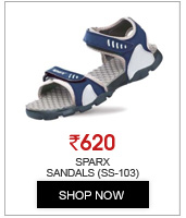 Sparx Blue Grey Sandals (SS-103)