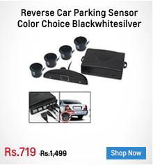 Reverse Car Parking Sensor Color Choice Blackwhitesilver
