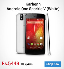 Karbonn Android One Sparkle V (White)
