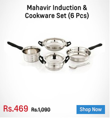 Mahavir Induction & LPG Compatible Cookware Set (6 Pcs)
