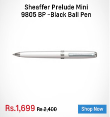 Sheaffer Prelude Mini - 9805 BP -Black Ball Pen