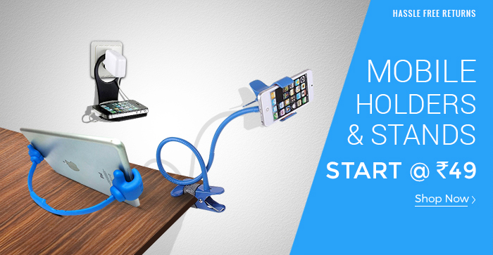 Shopclues: Mobile Holders & Stands Start @ Rs. 49/-