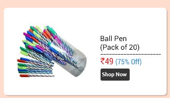 Blue Ball Pen Pack  of 20 Pens  