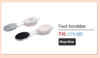 FOOT SCRUBBER 4 IN  1 Pack of 1  