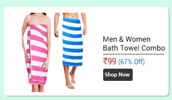 Men Women Bath  Towel Combo  