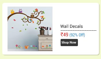 Wall Stickers Wall  Decals Baby Room Birds And Flowers Decor  