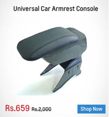 Universal Car Armrest Console Black