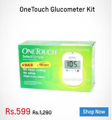 OneTouch Select Simple Glucometer Kit -10 Test Strip