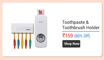 Automatic Toothpaste Dispenser with Detachable Toothbrush Holder                      