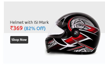 Helmet with ISI Mark (Designer)                      