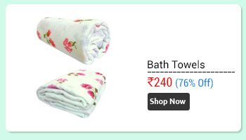 Pack of 2 - Royal Print Bath Towel  