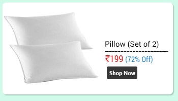 Fiberfill Pillow - Set of 2  