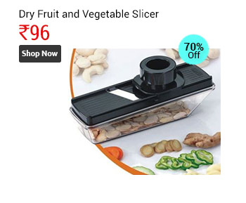 Dry Fruit and Vegetable Slicer  