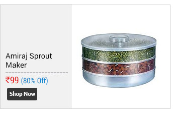 Amiraj Healthy Sprout Maker With 3 Compartments  