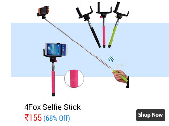 4Fox Selfie Stick with Bluetooth  